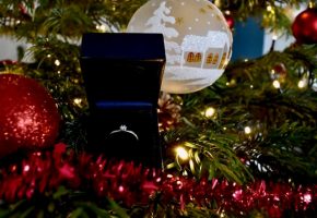 Kerst aanzoek foto